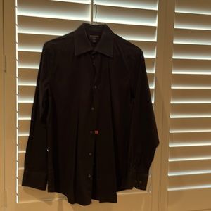 Mens dress shirt in black